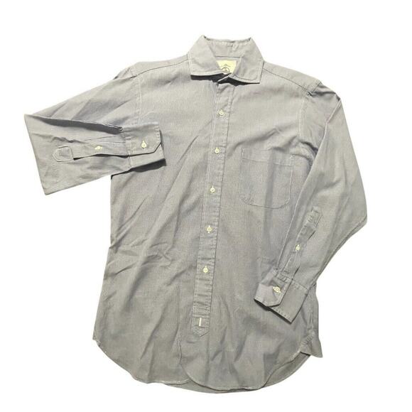 Brooks Brothers Black Fleece Button Down Shirt Mens M Blue Plaid Thom Browne BB0 - Picture 1 of 9